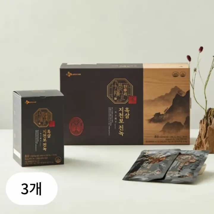 [26추석 선물세트특가]흑삼지천보 진녹 60mlX30입X3개