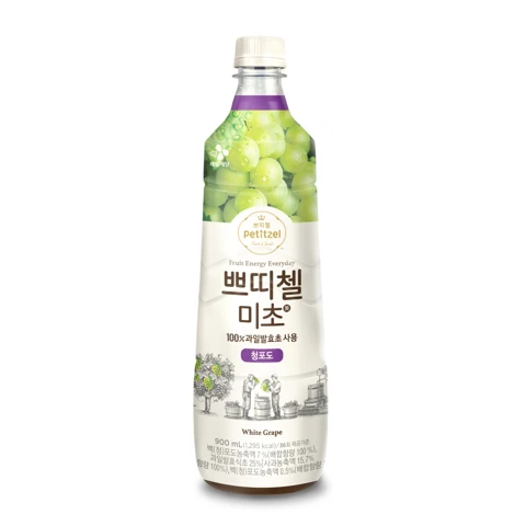 쁘띠첼 미초 청포도 900ml
