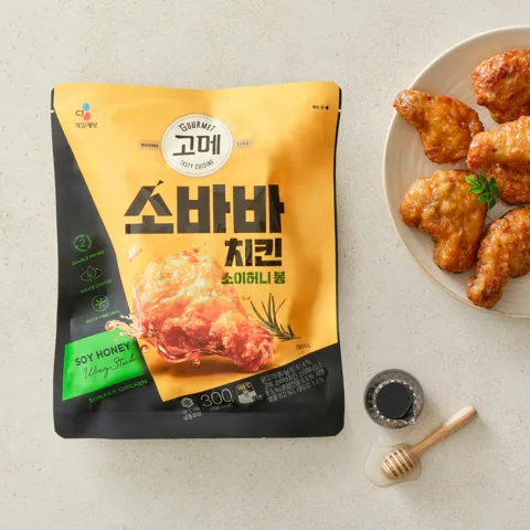 고메 소바바치킨 소이허니 봉 300g