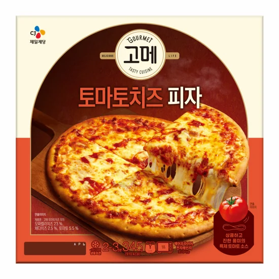 [1+1]고메 토마토치즈 피자 345g