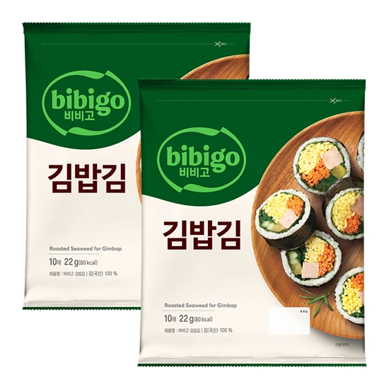 비비고 김밥김22gX 2개