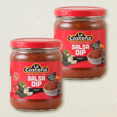 라코스테냐 살사소스 매운맛 453gx2개