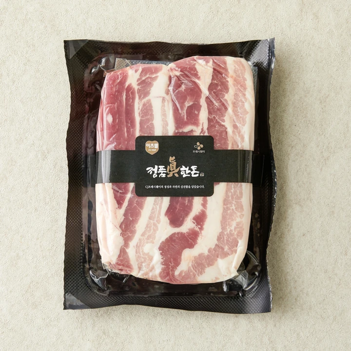 정품진 한돈 수육 삼겹 500g(1팩)