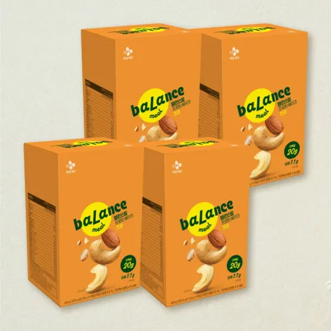 밸런스밀 프로틴 쉐이크 견과 45gX5개X4박스(총20개)