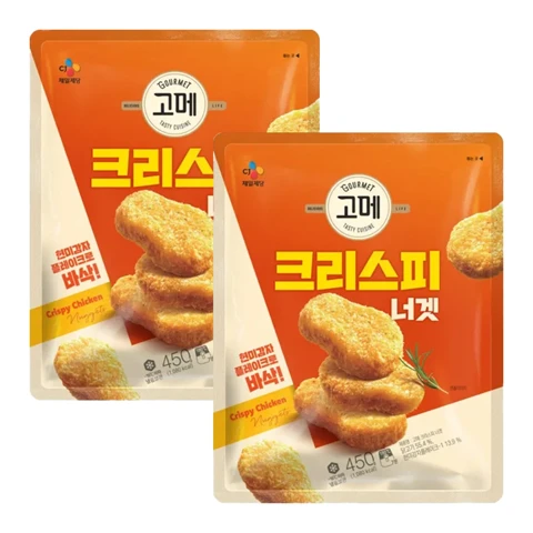 [500개한정]고메 크리스피너겟 450gX2개
