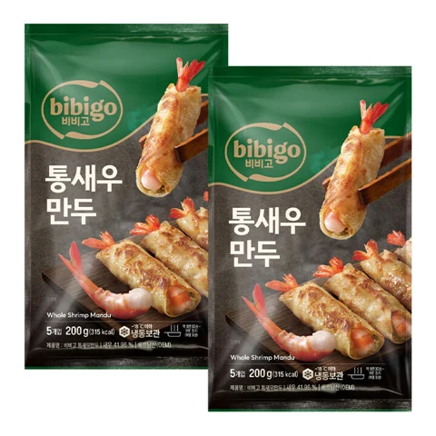 비비고 통새우만두 200g x 2개