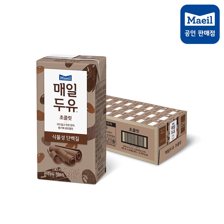 매일두유 초콜릿 190ml 24팩