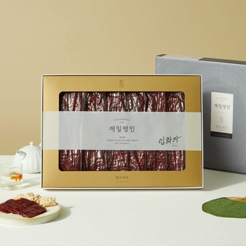 [26설선물세트대량구매] 제일명인 한우육포(보자기)