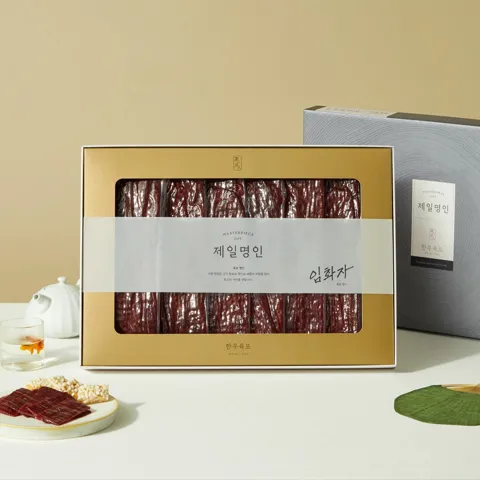 [26설선물세트] 제일명인 한우육포(보자기)