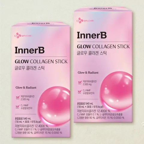 이너비 글로우 콜라겐 스틱(18mlX30포)X2개