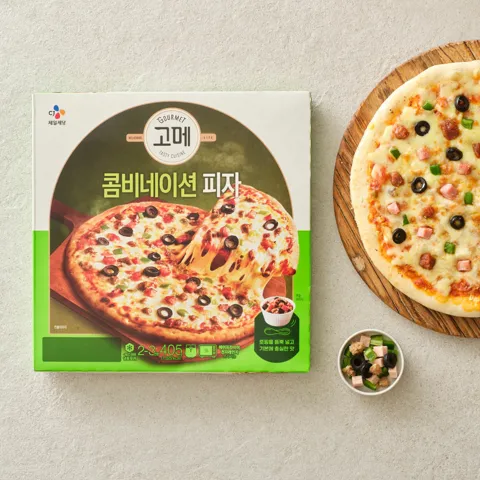 고메 클래식 콤비네이션 피자 405g