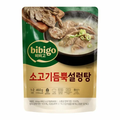 [1+1]비비고 소고기듬뿍 설렁탕 460g