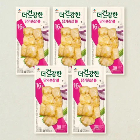 [5+5]더건강한 닭가슴살 볼 96g