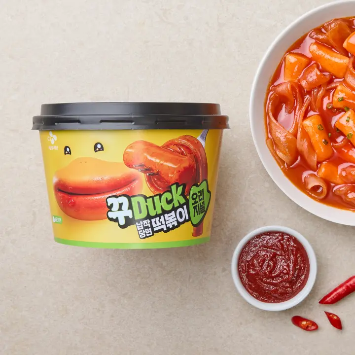 꾸덕 납작당면떡볶이 오리지널 175g