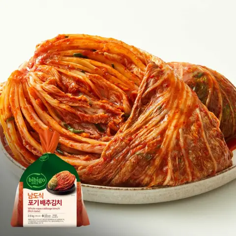 비비고 남도식포기배추김치2.6kg