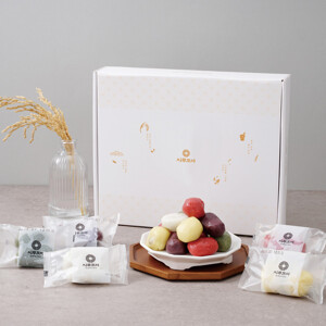 [26추석 선물세트대량]5색 찹쌀 송편 선물세트1.2kg