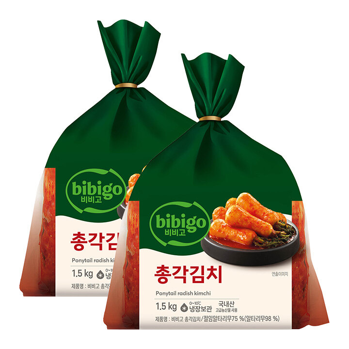 비비고 총각김치 1.5kgX2개