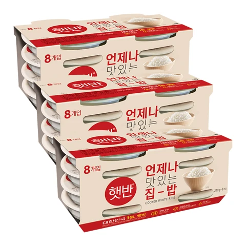 햇반 210gX8개X3개(총 24개)(소비기한:26.04.12)