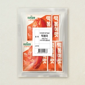 더건강한 소스닭가슴살 떡볶이맛 100gX5개