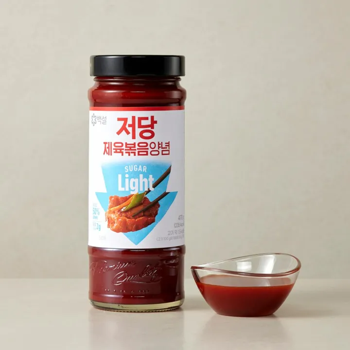 백설 저당 제육볶음양념 470g
