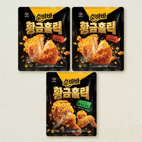 [무료배송]소바바 황홀 순살 240gX2개+황금홀릭 한마리 820g (총 3개)