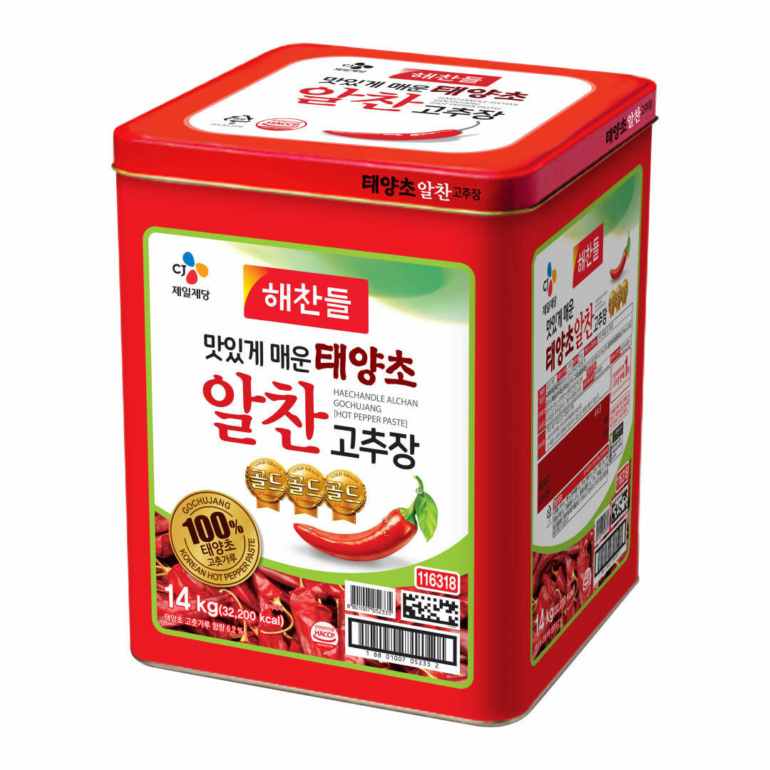 [대용량] 해찬들 알찬고추장 14kg (캔)