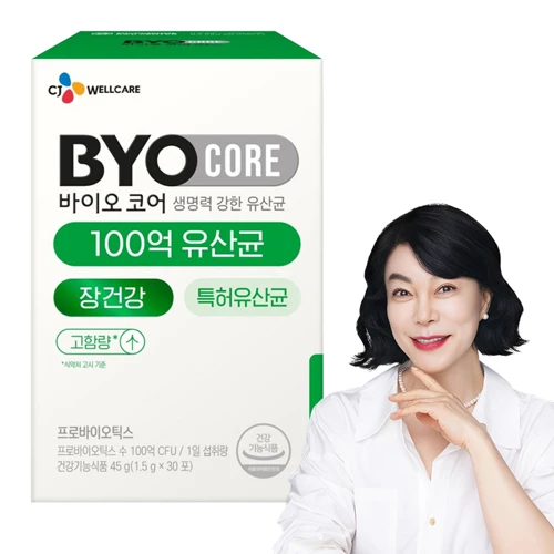 바이오코어 100억 유산균 30포(1개월)