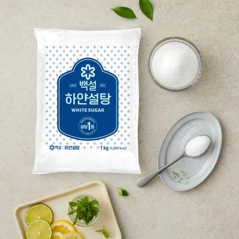 백설 하얀설탕1kg
