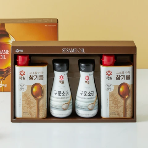 [26추석 선물세트]백설 고소함가득참기름 A호