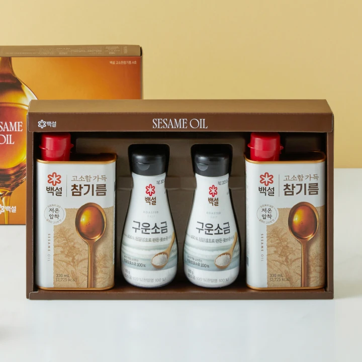 [26추석 선물세트]백설 고소함가득참기름 A호