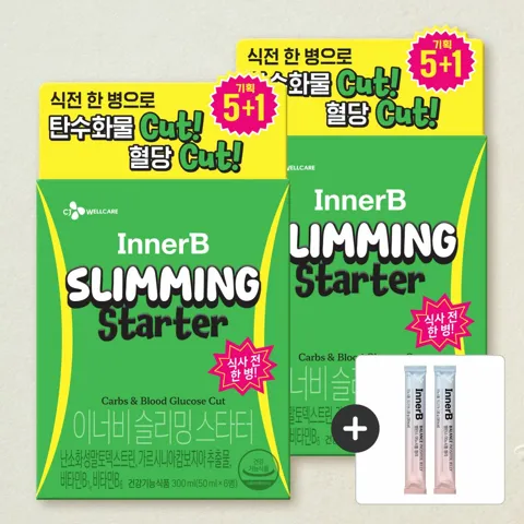 이너비 슬리밍 스타터(50mlx6입)X2개+[사은품] 이너비 이노시톨 2입
