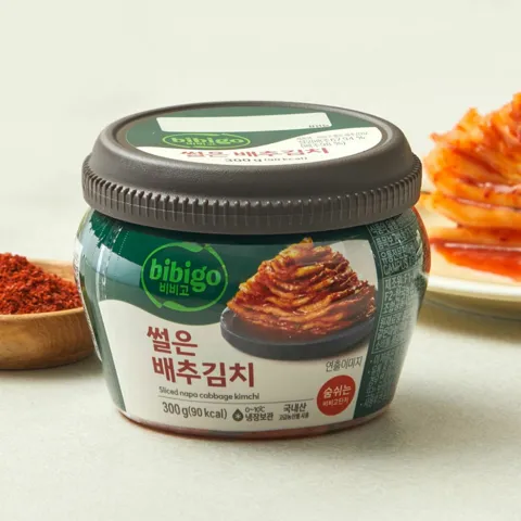 비비고 썰은배추김치 300g(용기형)