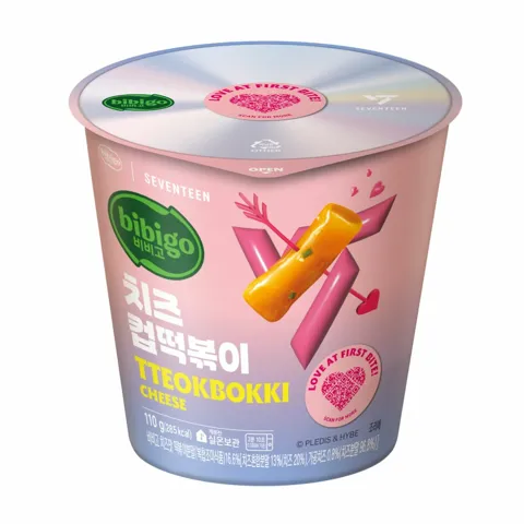 [비비고|세븐틴]비비고 치즈 컵떡볶이108g
