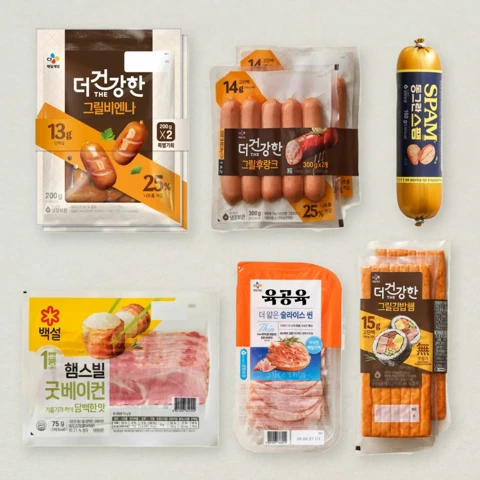 소시지·햄·베이컨 골라담기