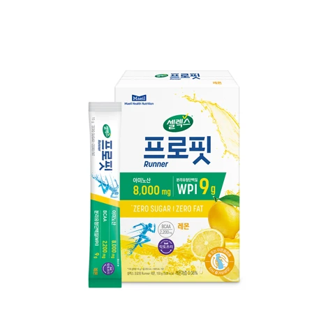 셀렉스 프로핏 러너 레몬 아미노산 스틱 15g x 10포