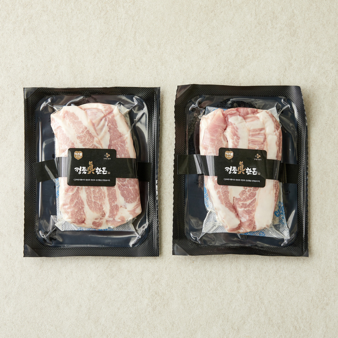 정품진 한돈 항정살 300g x 2팩