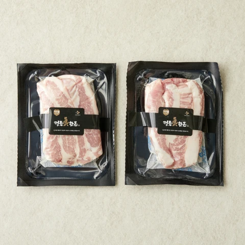 정품진 한돈 항정살 300g x 2팩