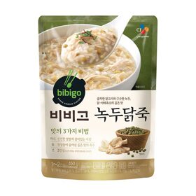 비비고 녹두닭죽450g