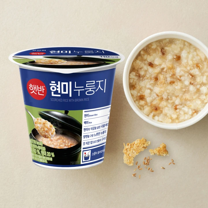 햇반 현미 컵누룽지 30g
