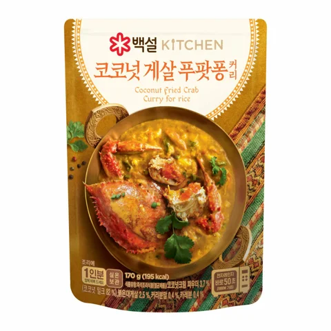 [1+1]백설 코코넛게살 푸팟퐁 커리 170g