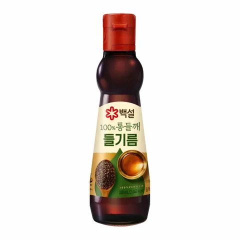 100% 통들깨 들기름 320ml