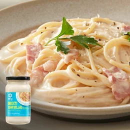 백설 베이컨까르보나라 파스타소스 355g