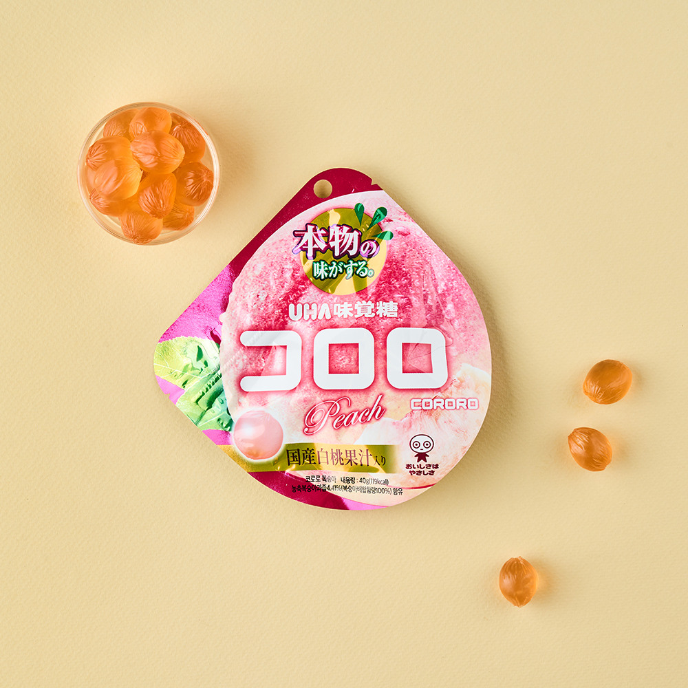 미카구토 코로로 복숭아 40g