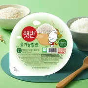 [더마켓단독판매] 햇반 유기농 쌀밥130gx36개(1box)