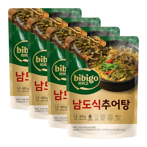 비비고 남도식 추어탕 460gX4개