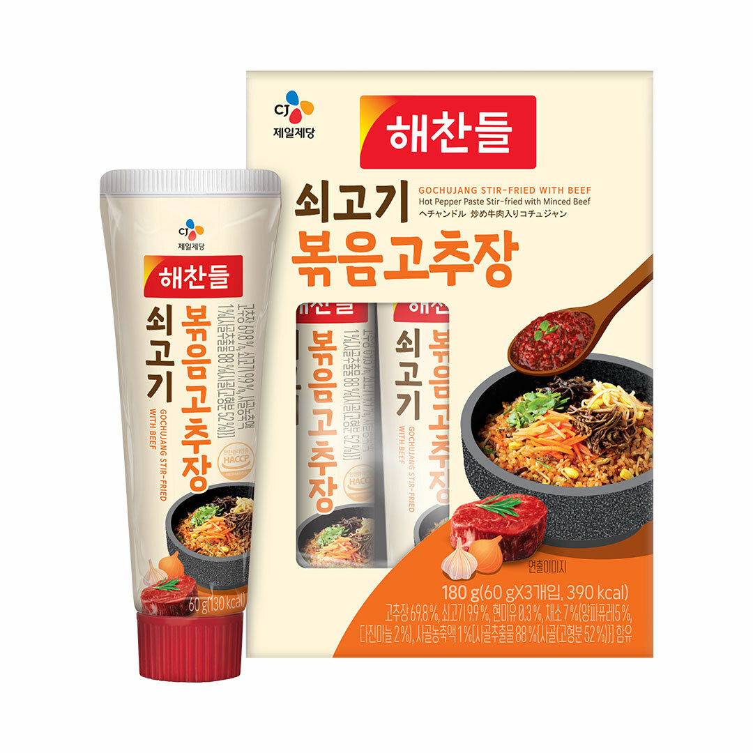 해찬들 쇠고기 볶음 고추장 60gx3입