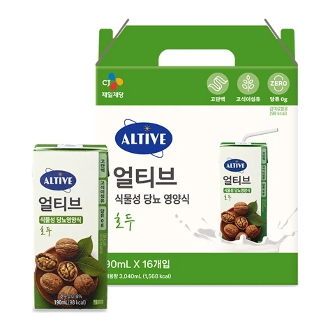 [26설선물세트] 얼티브 당뇨영양식 호두맛