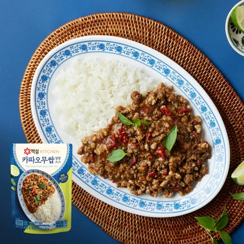 [1+1]백설 카파오무쌉 덮밥소스 150g