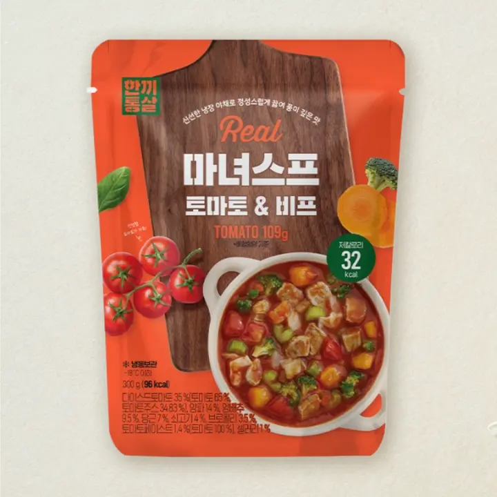 한끼통살 리얼 마녀스프 토마토&비프x5개