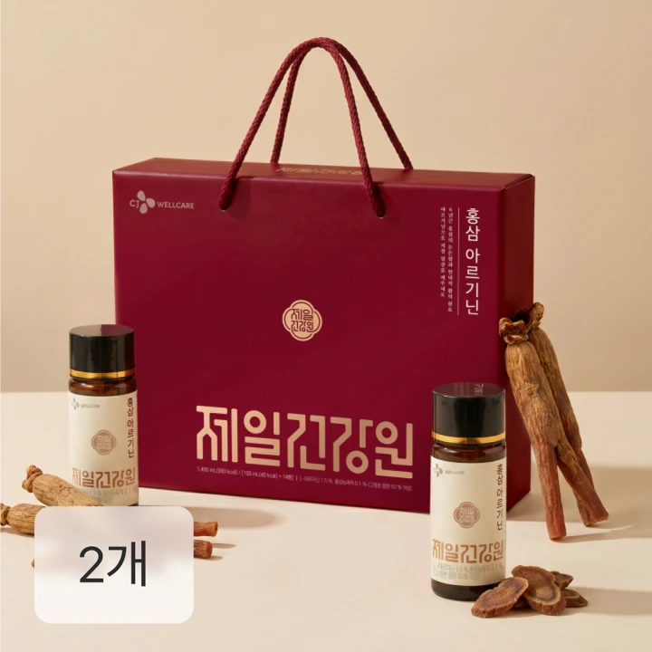 [26추석 오늘특가]제일건강원 홍삼 아르기닌 병 14입X2개